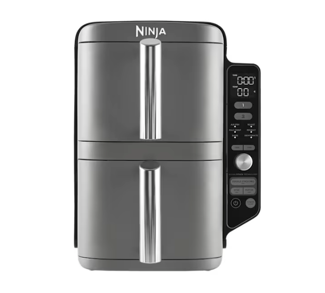 Ninja Double Stack XL Air fryer pionowy z dwiema szufladami 9,5 L