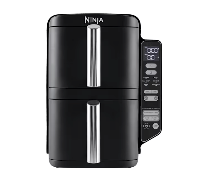 Ninja Double Stack Air fryer pionowy z dwiema szufladami 7,6 L