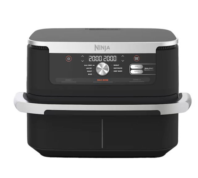 Ninja FlexDrawer Air fryer 10,4 L Czarny